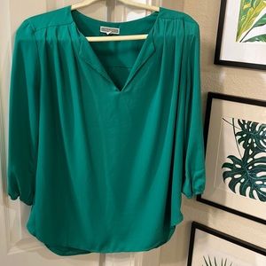 Kelly green blouse